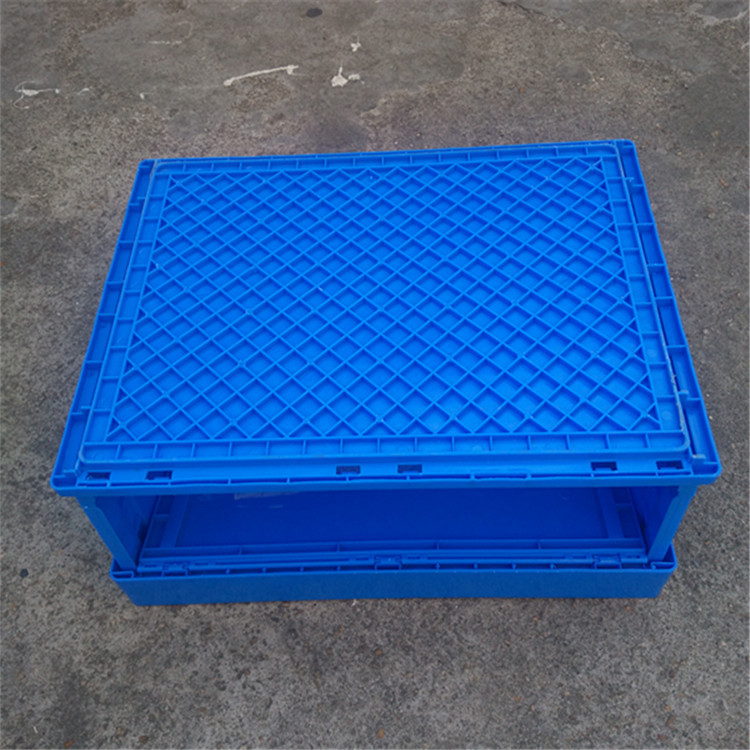 鹏威供应塑料折叠箱 塑料折叠周转筐 折叠零件箱540×423*250mm