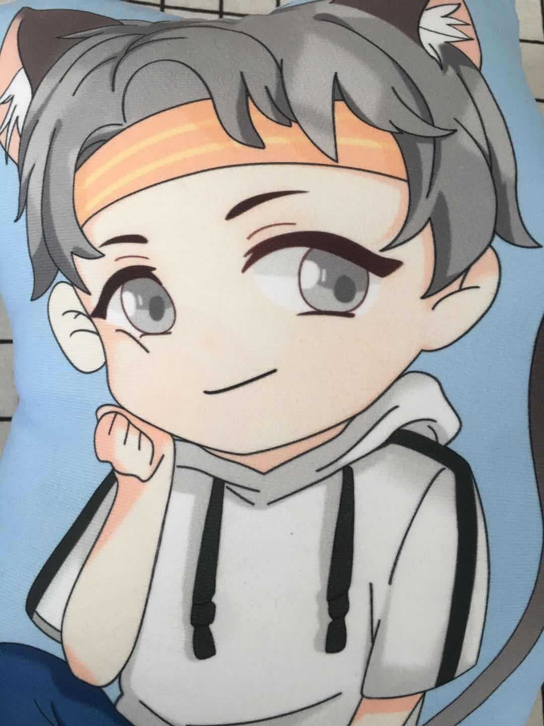 动漫现货撒野抱枕蒋丞q版靠垫顾飞沙发垫午睡枕钥匙扣挂件代发