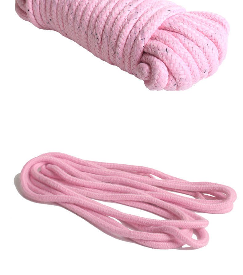 情趣10米束缚棉绳sm十件套女性刑具乳夹绑带调教捆绑绳子成人用品