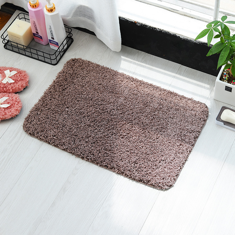 Bathroom Bathroom Entrance Foot Mat Home Door Mat Kitchen and Toilet Door Imitation Cashmere Carpet Doormat