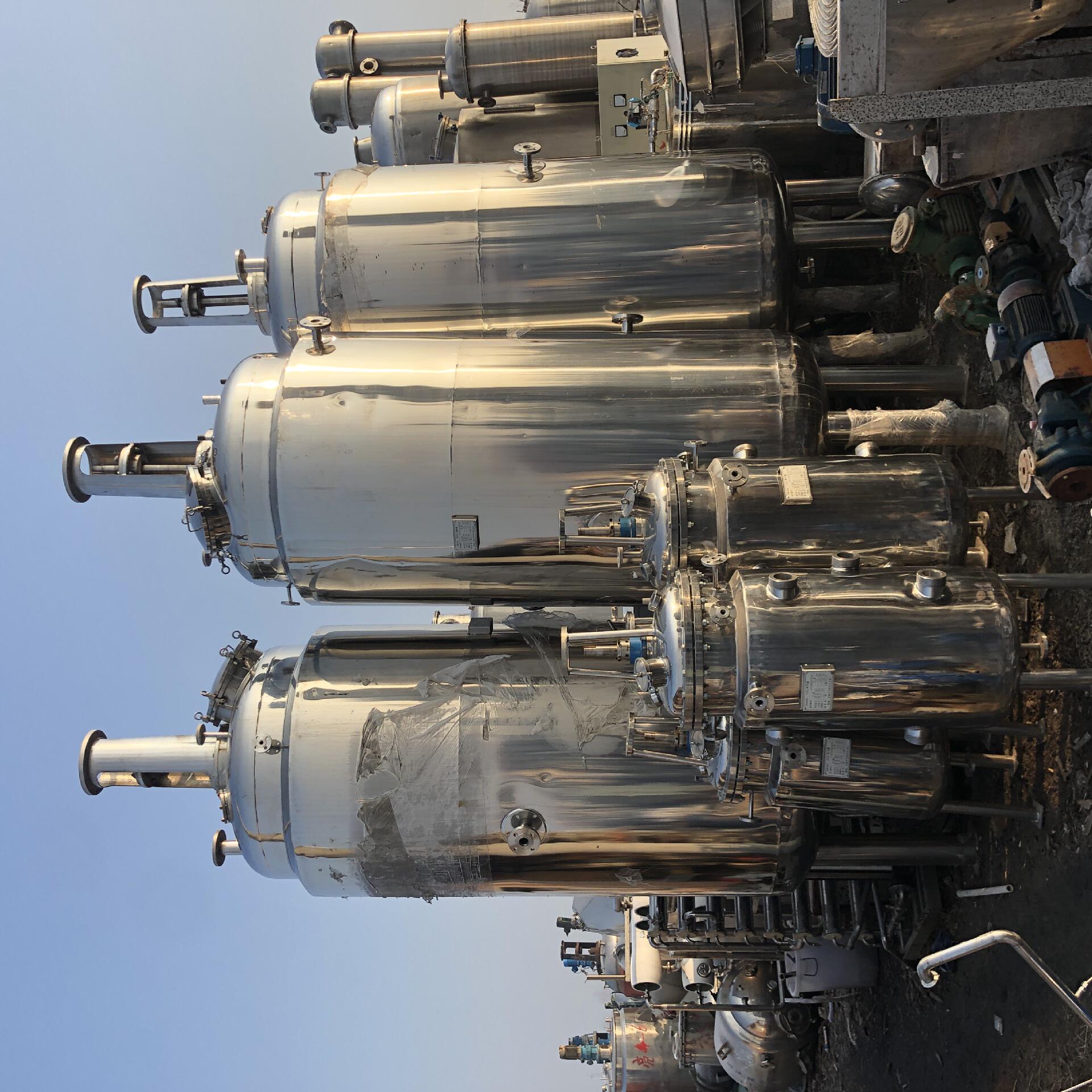 二手三联发酵生产线二手微生物发酵罐不锈钢发酵设备三联发酵罐