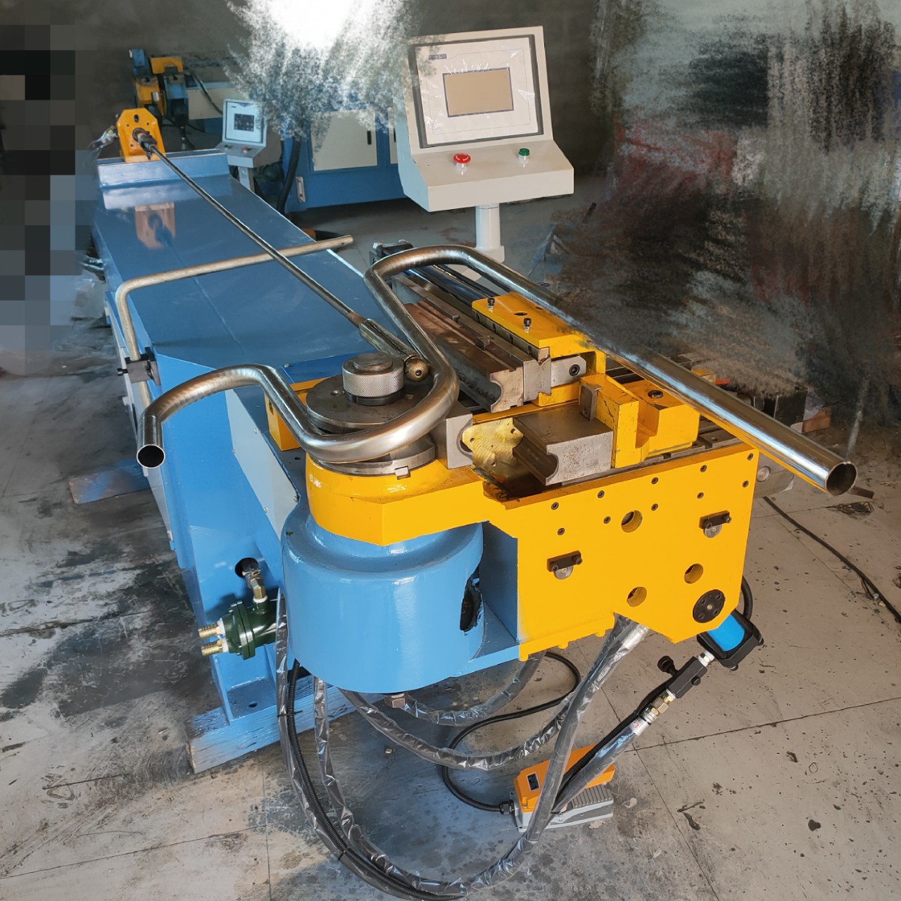 厂家直供dw50nc型蛇形管弯管机 铝排专用弯管机