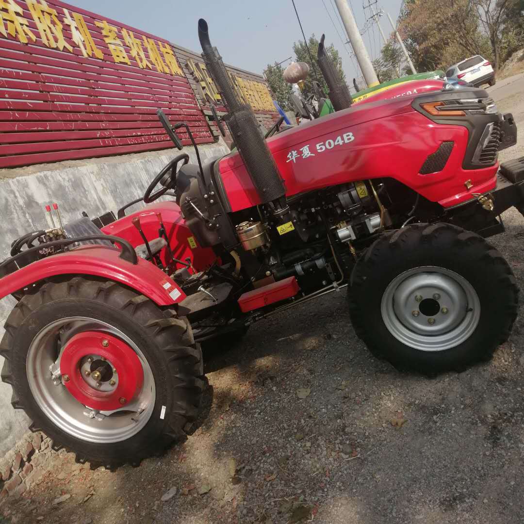 农用50马力四轮拖拉机 多功能田园中耕管理机 东方红504拖拉机