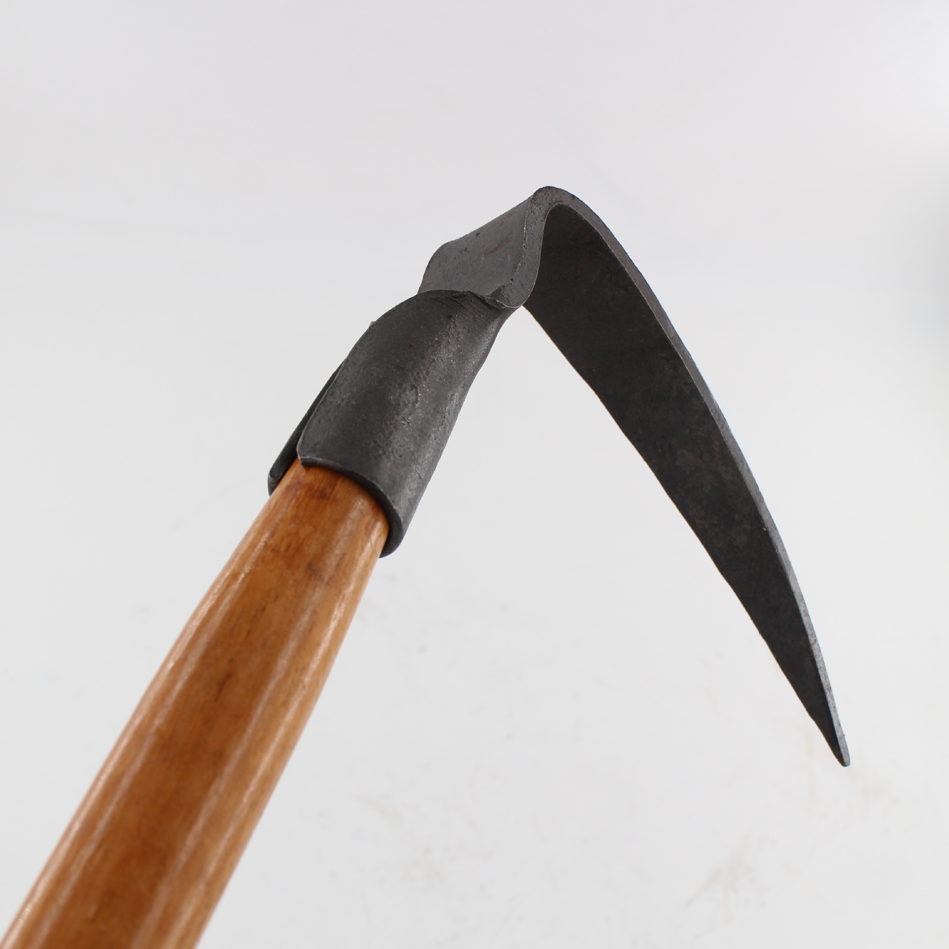 小锄头小洋镐二齿三齿家用花锄小挖锄户外农用工具除草