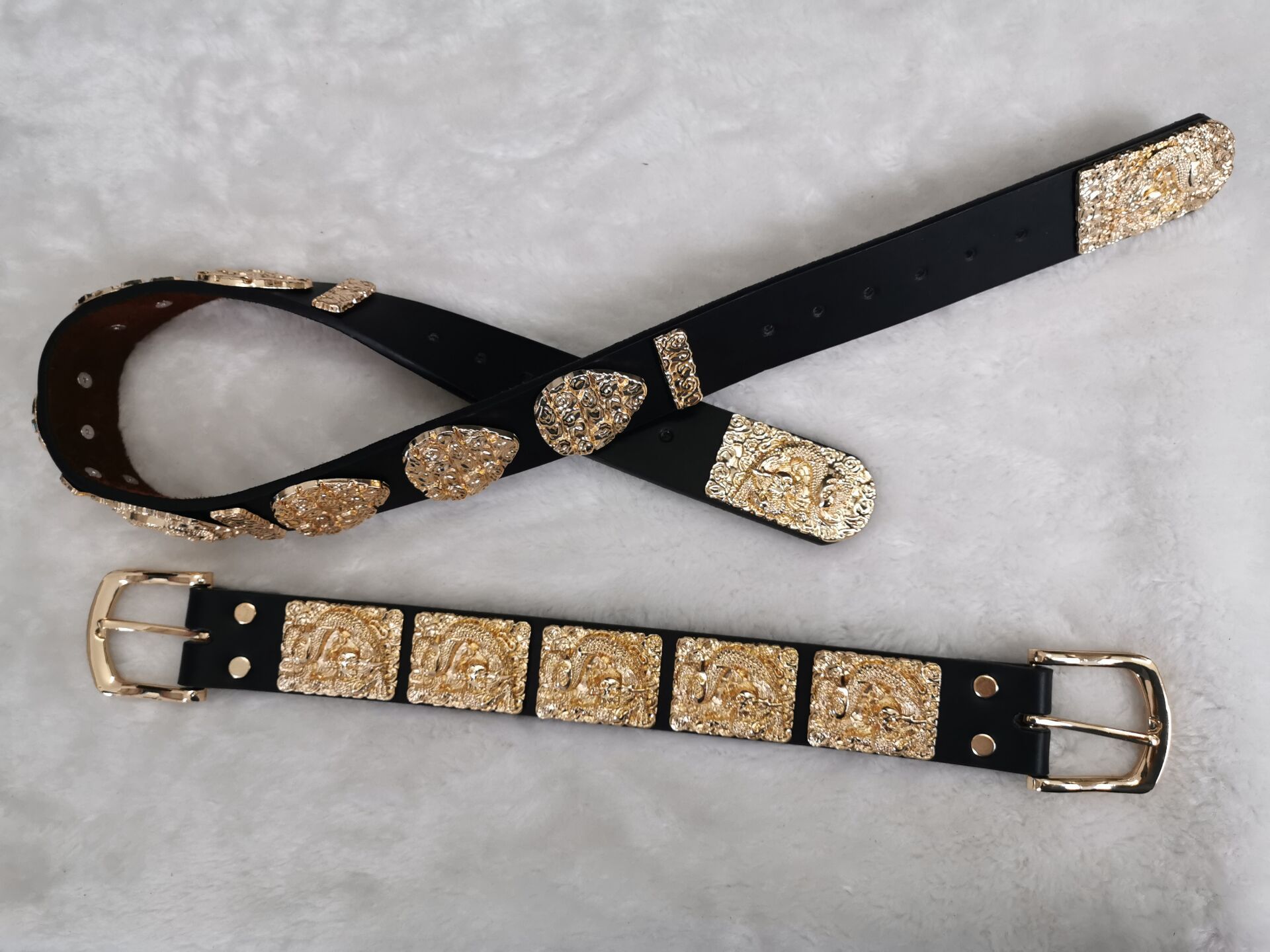 汉服腰带女腰封古风款腰封男古装金属配饰圆领古代皮带手工原创带