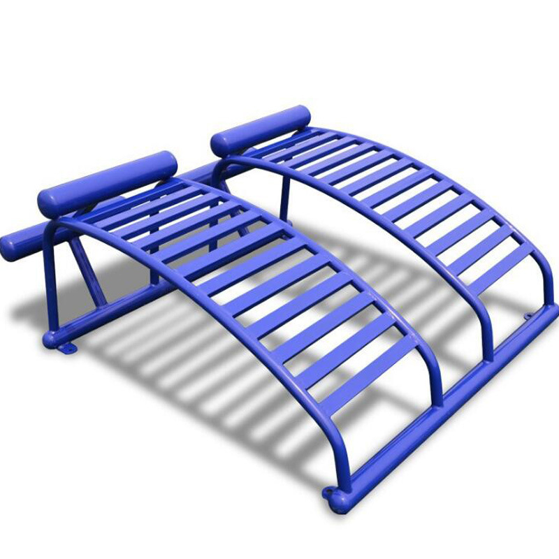 户外室外健身器材/路径广场小区健身设施/单人腹肌板/仰卧起坐板