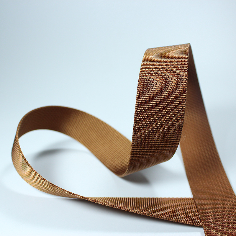 厂家批发防尼龙细坑纹织带美国纹现货箱包服装织带环保书包背包