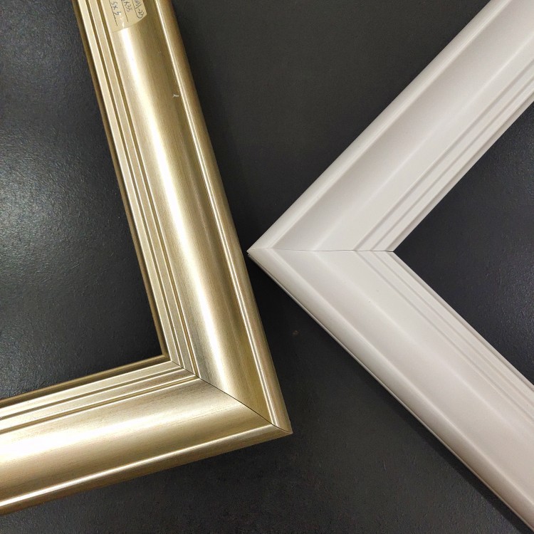 欧式相框装饰线条画框玻璃镜子框自粘十字绣装裱收口油画边框材料
