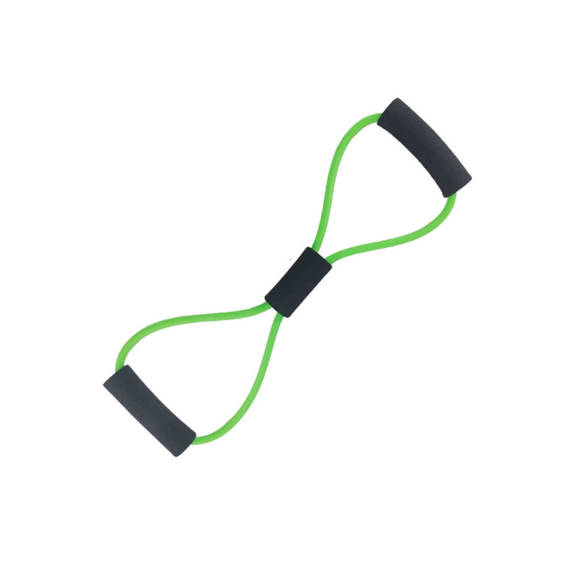 瑜伽乳胶一字拉力绳男女resistance band弹力绳 八字普拉提拉力器