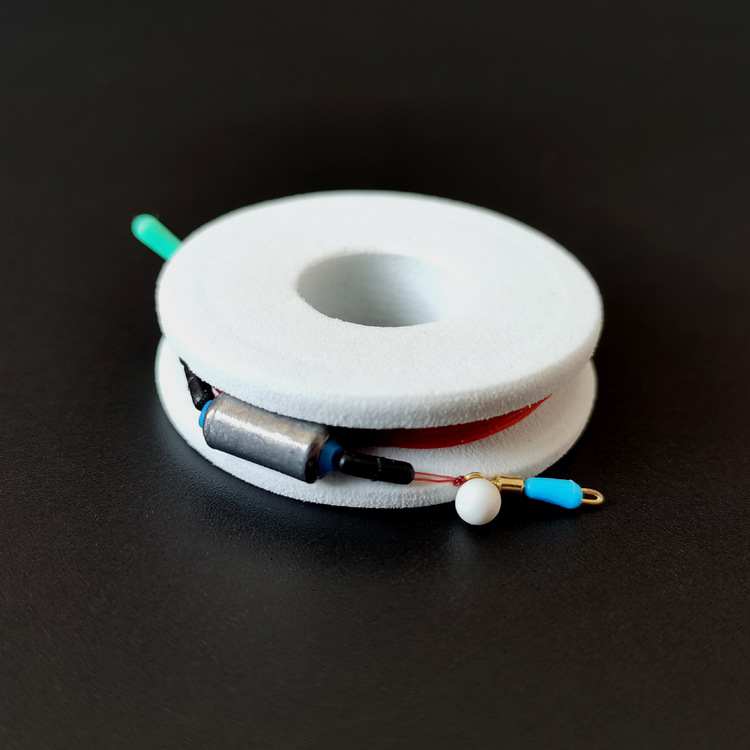 小白轴线组子线夹成品方便线组秒换子线套装台钓手竿鱼线道系线组