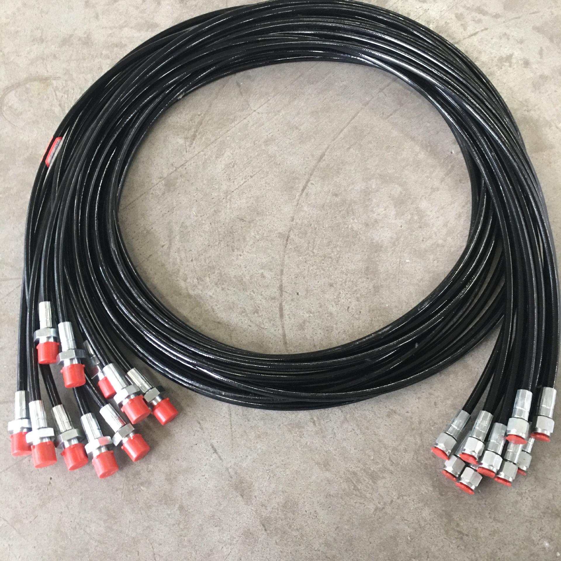 现货供应 挖机油管 钢丝增强尼龙树脂软管 超高压油管 液压油管