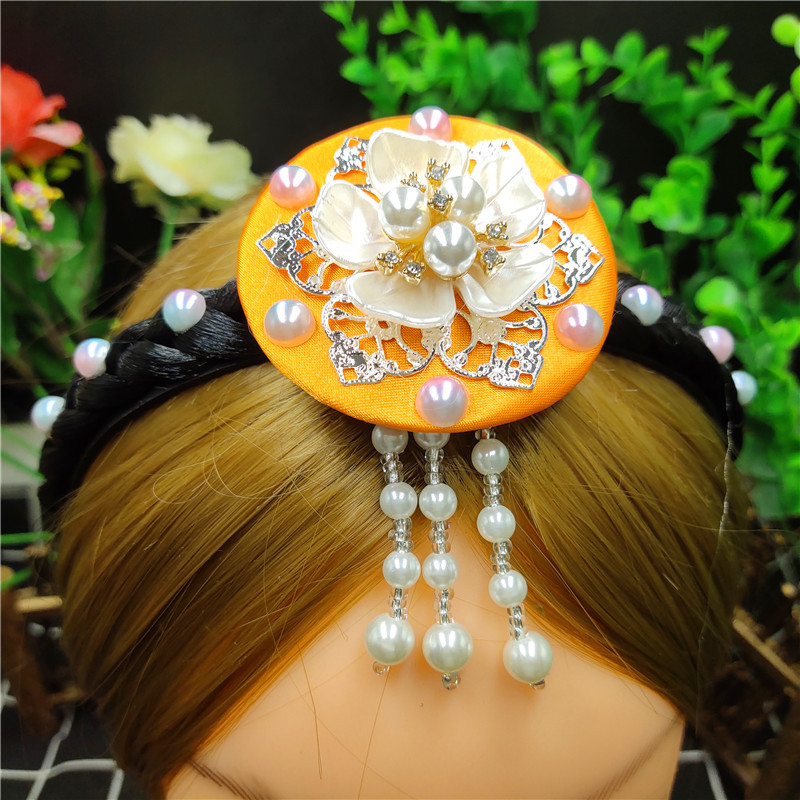 韩服发箍 新娘儿童传统发饰韩服头饰韩国进口发饰 朝鲜族传统头饰