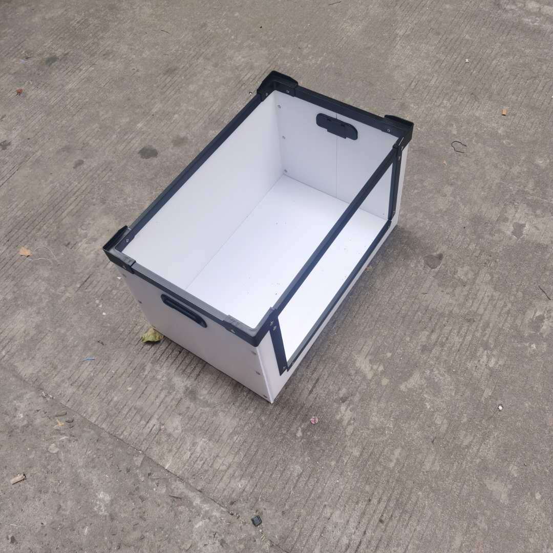 供应深圳pp塑料周转箱中空板骨架箱配刀卡挡板万通板瓦楞板钙塑箱