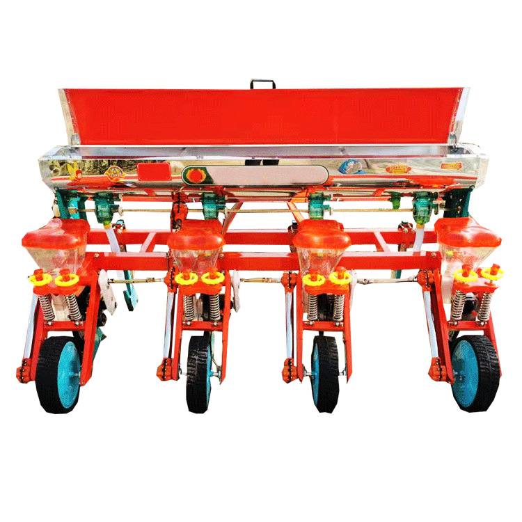 甘肃白银油葵播种机 免耕浆腿玉米大豆播种机单粒精播机种肥同施