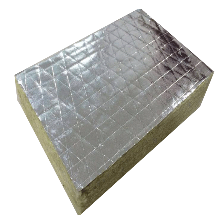 厂家供应复合铝箔岩棉板外墙憎水岩棉防火幕墙玄武岩岩棉保温板
