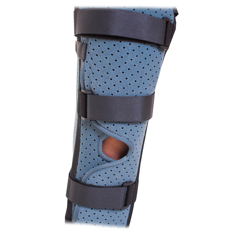 膝关节保护夹板大腿小腿骨折受伤固定绑带腿部固定支具透气成人