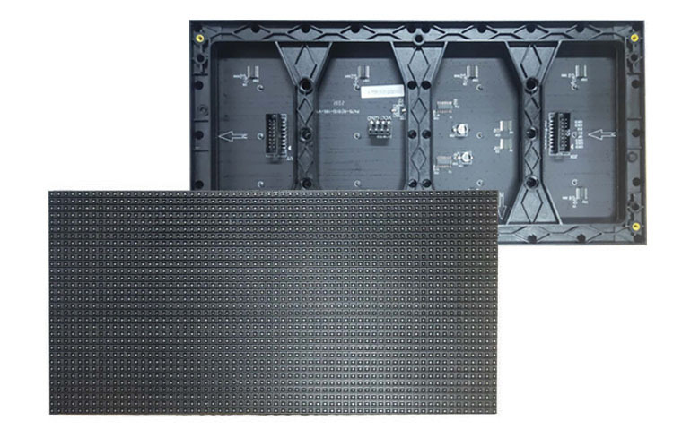 led显示屏 室内f3.75表贴单色单元板 p4.75广告屏幕板走字屏模组