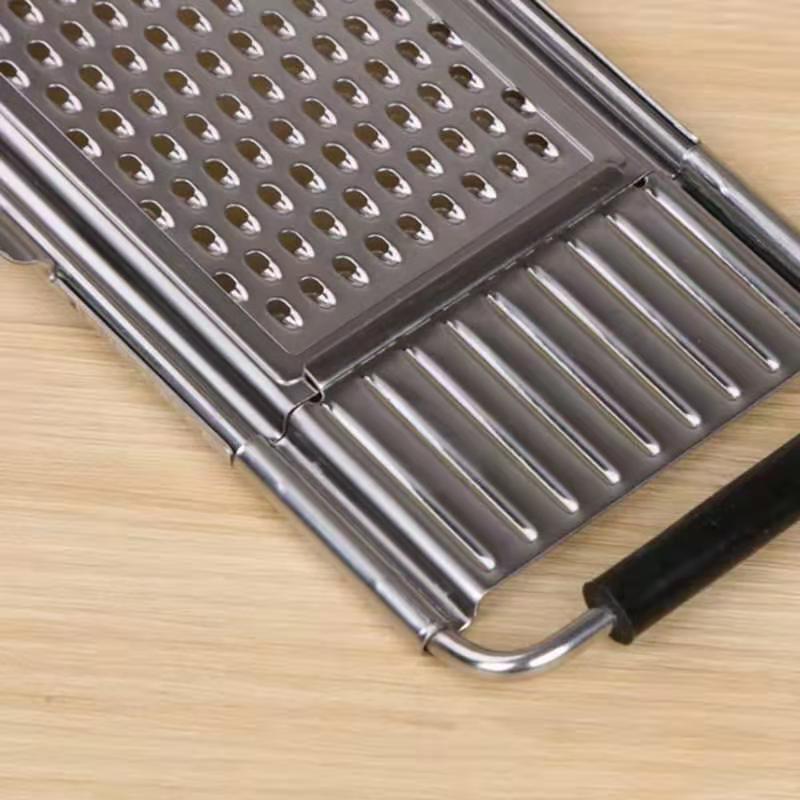 不锈钢刨丝器蔬菜瓜果切片刀削皮器刨子三合一切抛丝器