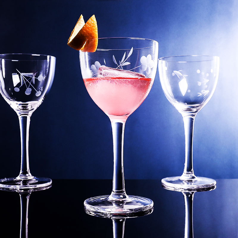 尼克诺拉鸡尾酒杯 马天尼杯 水晶玻璃高脚杯古典酒杯 古典香槟杯