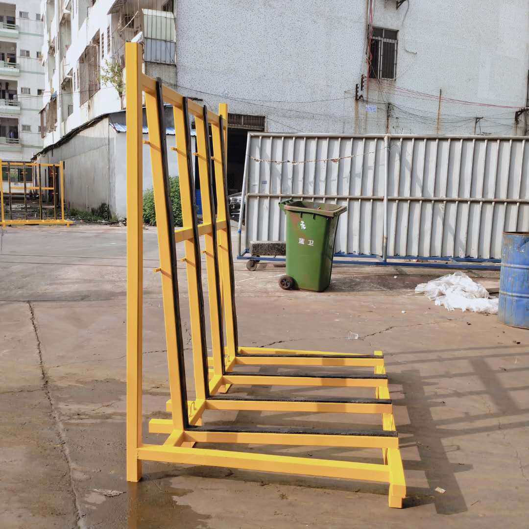玻璃运输架 固定式钢制玻璃货架板材 l型运输架 堆垛货架 周转架