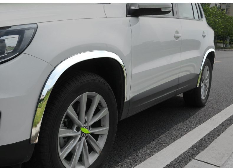 汽车轮眉宝马x5 x6 x3 x4 x1改装专用配件不锈钢轮眉防刮擦条适用