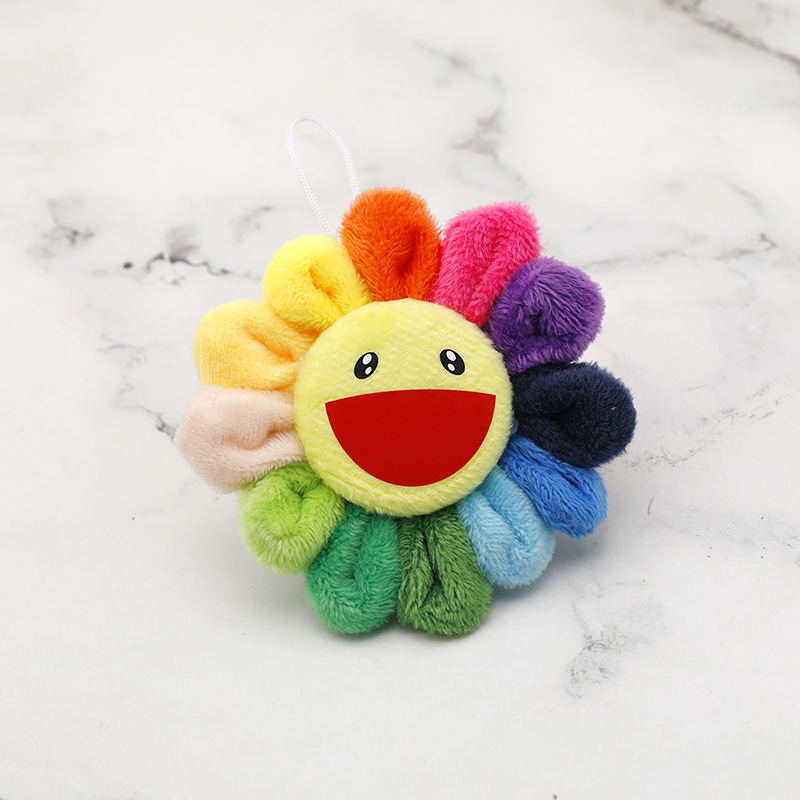 七彩太阳花小花胸针华晨宇村上隆七彩日本太阳花kaikaikiki胸针