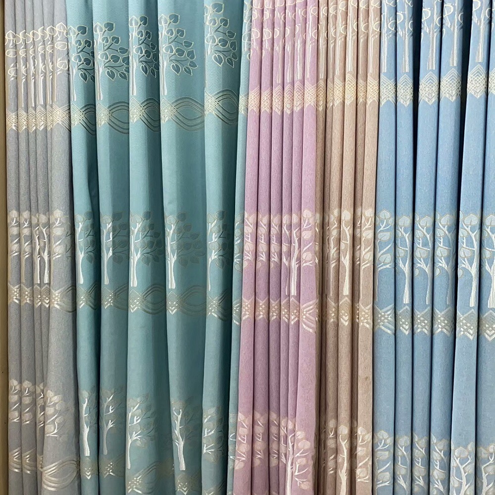 【爆款】 竹节棉-窗帘-简约时尚-窗帘布 厂家直销 支持 零售批发
