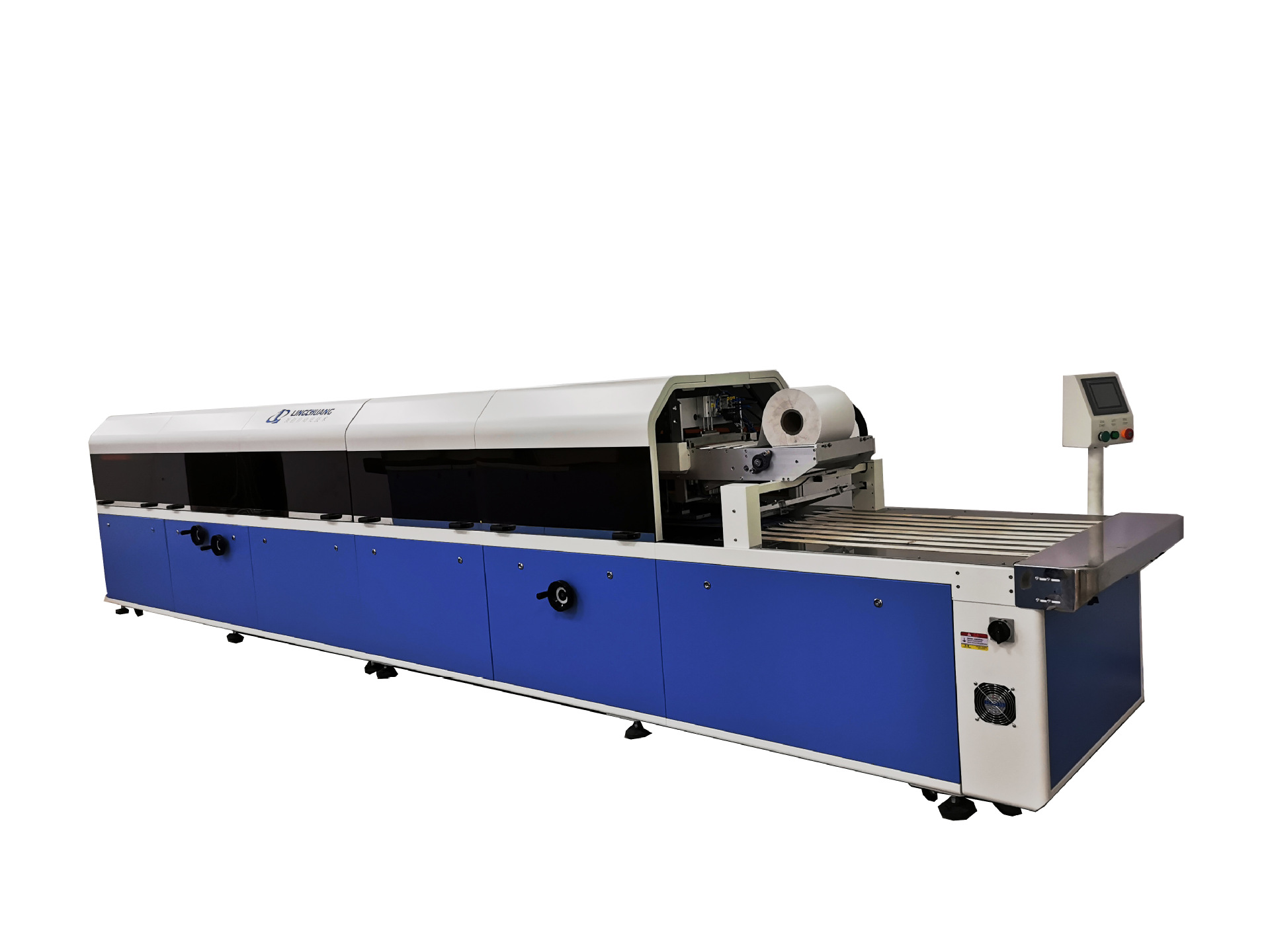 多功能服装自动折叠包装机领创自动化lingchuang全自动打包机