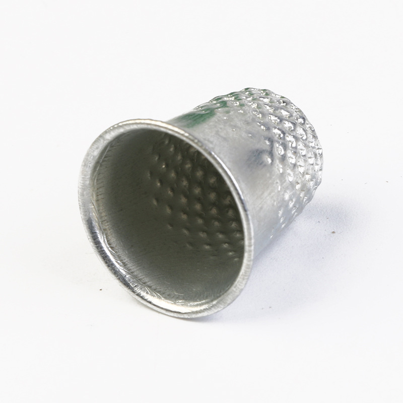 厂家直销 一件代发 十字绣diy 银色顶针帽 顶针套 缝纫diy日用