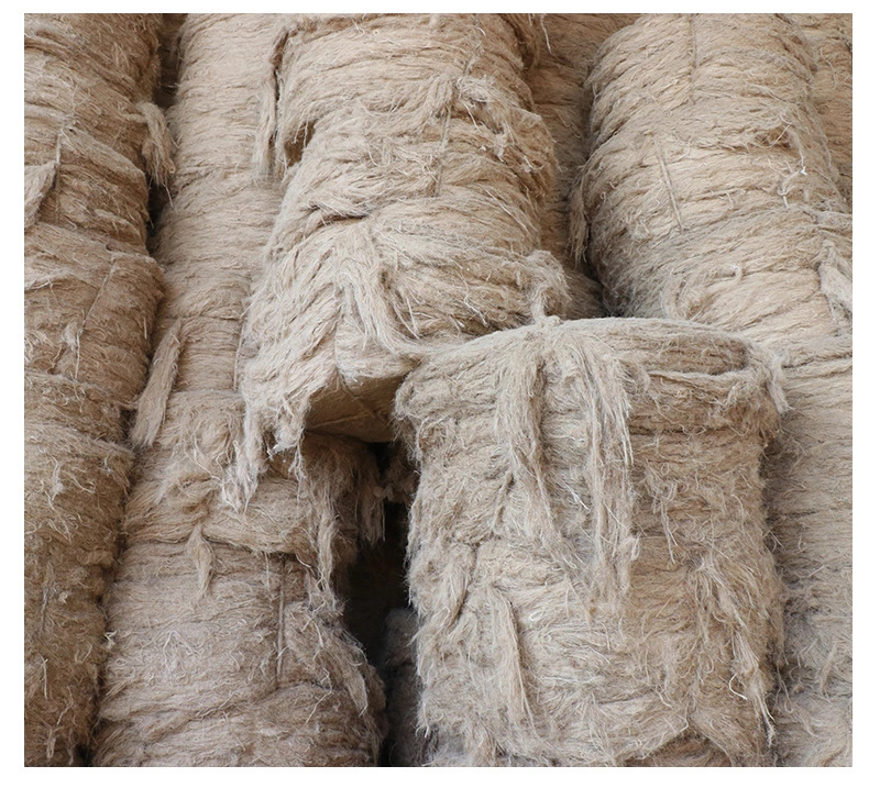 厂家现货黄麻丝 管道伸缩缝麻饼水暖用油麻丝原料沥青油麻丝