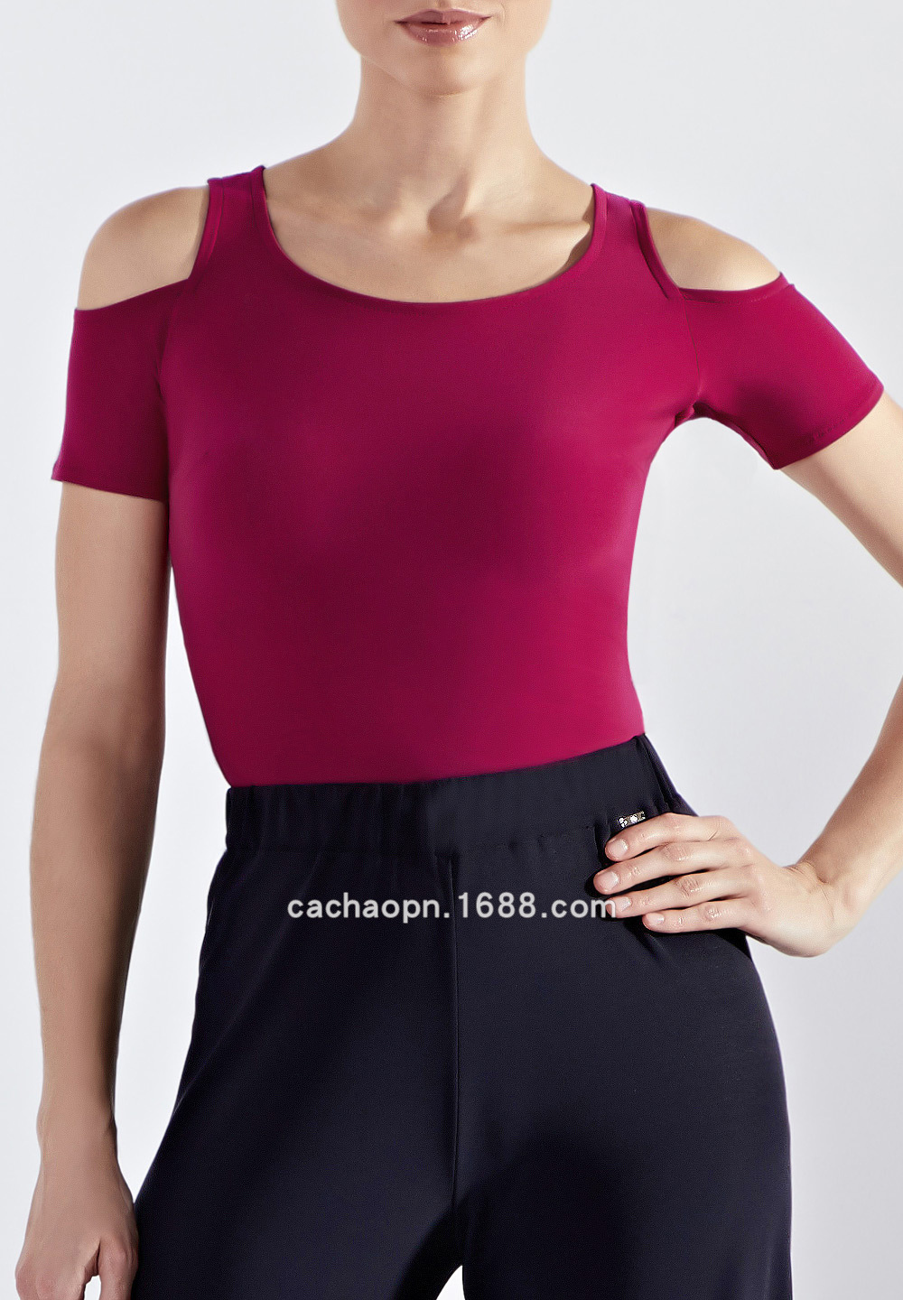 女装紧身舞蹈连体衣 芭蕾主体上衣 c129