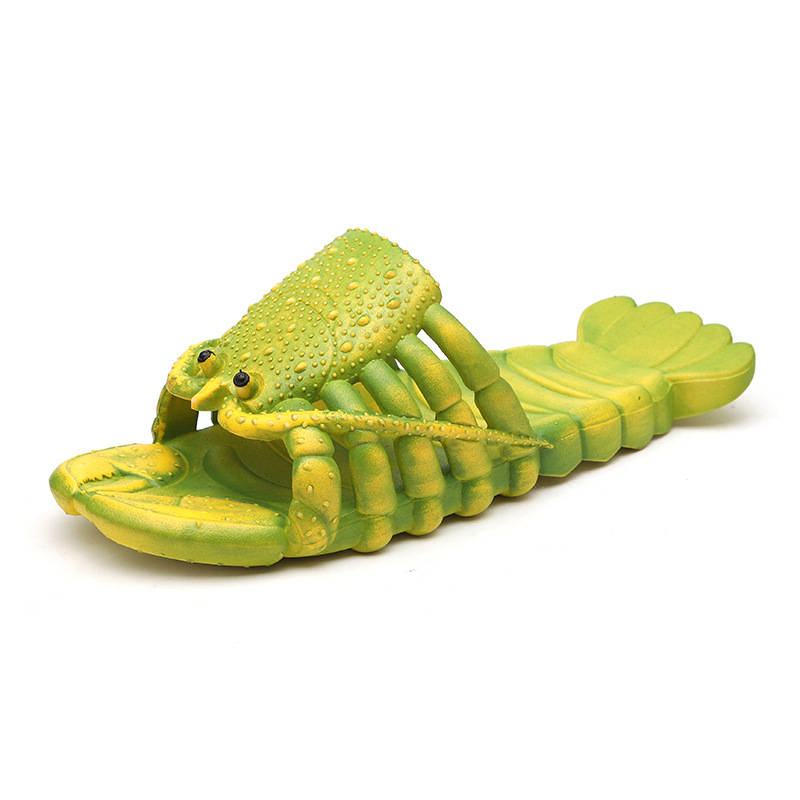 Couples Cool Slippers Parent-child Cartoon Lobster Slippers
