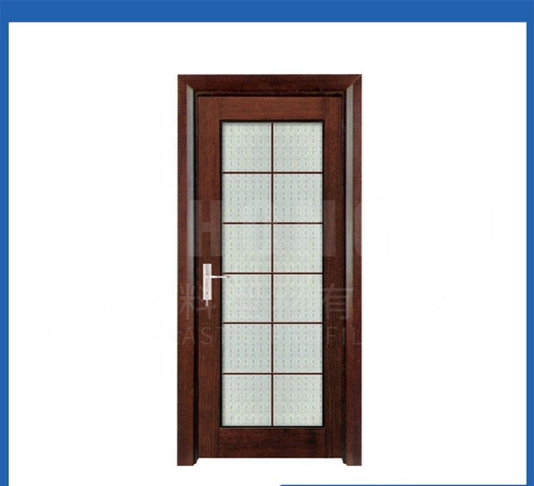 60系列隔音塑钢平开门 80%隔音效果高密封白色双层玻璃隔音平开门