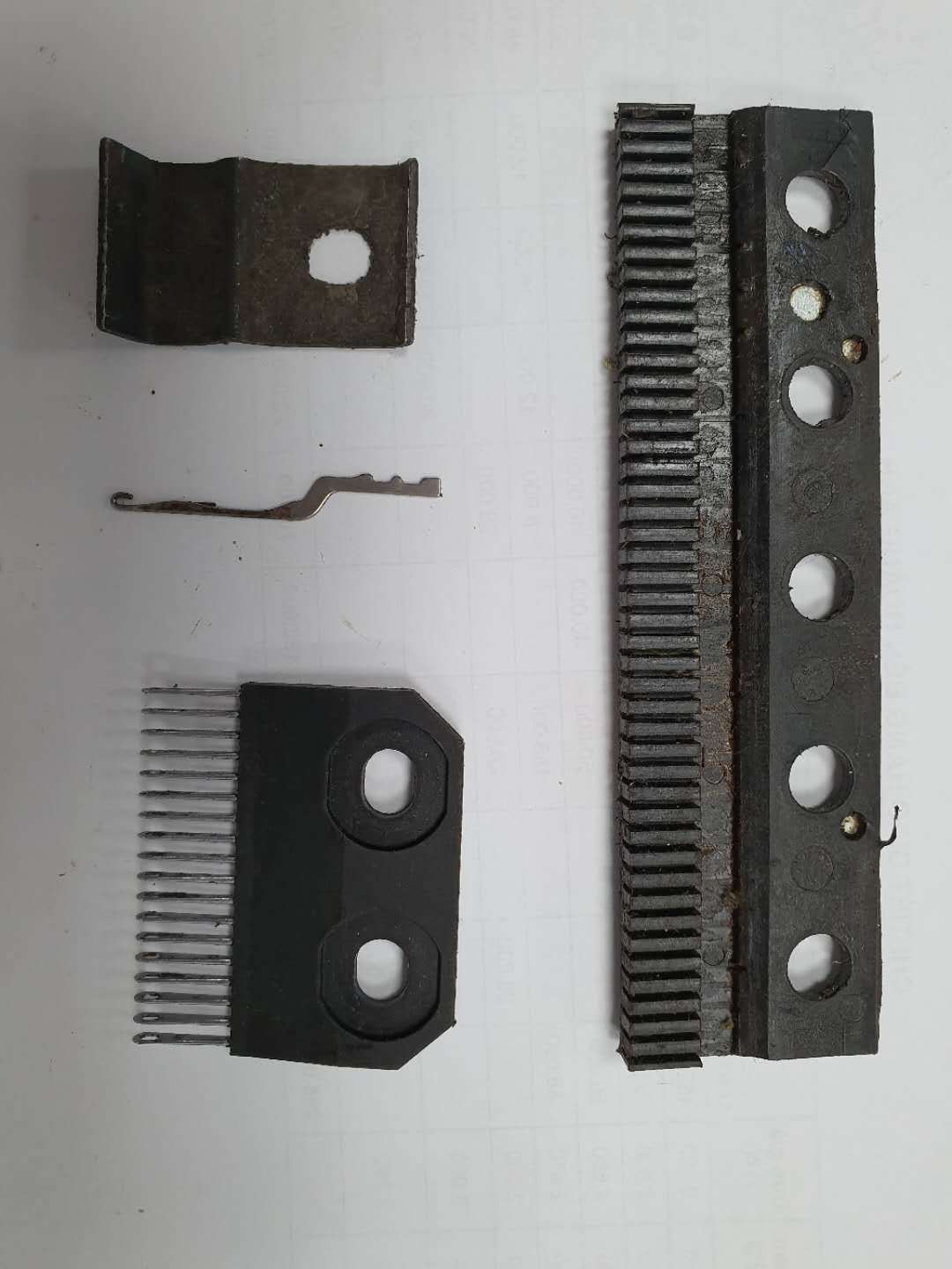 舌针机插针板经编机纺织机配件针床配件