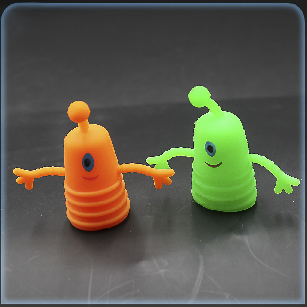 万圣节整蛊小恶魔手指玩偶迷你恶搞怪物手指公仔发泄玩具手指套批