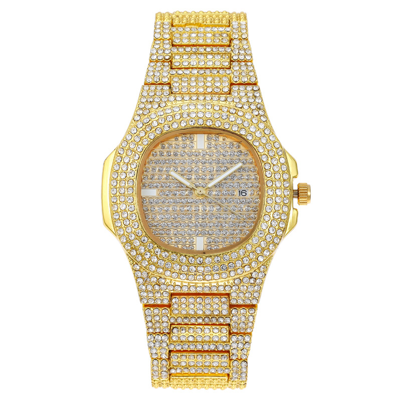 Foreign Trade Hot Sale Top-Selling Product Fashion Diamond Starry Calendar Women's Watch Women's Watch Quartz Watch Women's Watch