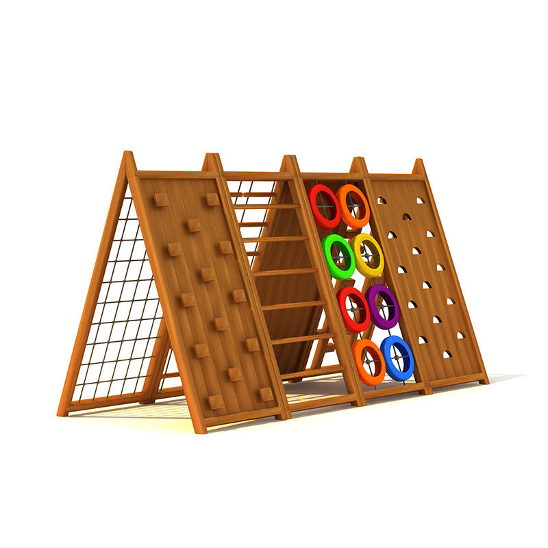 木质幼儿园游乐设施实木制组合攀登架定制儿童户外玩具拓展攀爬架