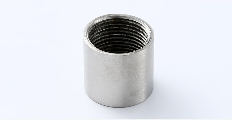 厂家直供304不锈钢管内丝内螺纹管子内丝直接接头直通丝扣管件