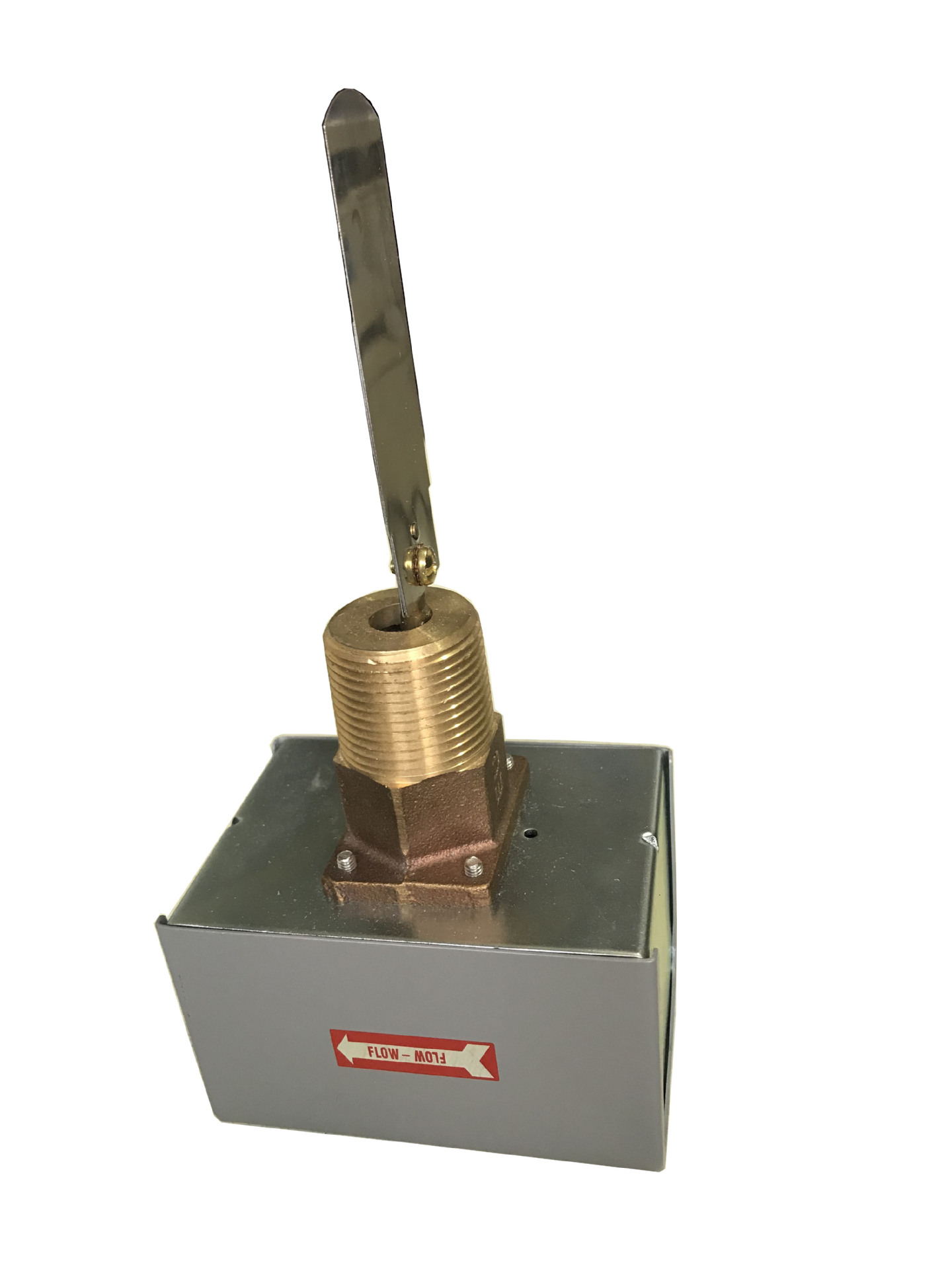 江林款不锈钢水流开关dn25靶式水流开关管道机房水流开关