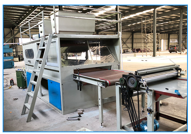 厂家直供片张植绒机适用包装纸,对联等印花植绒 槽钢.钢板材质