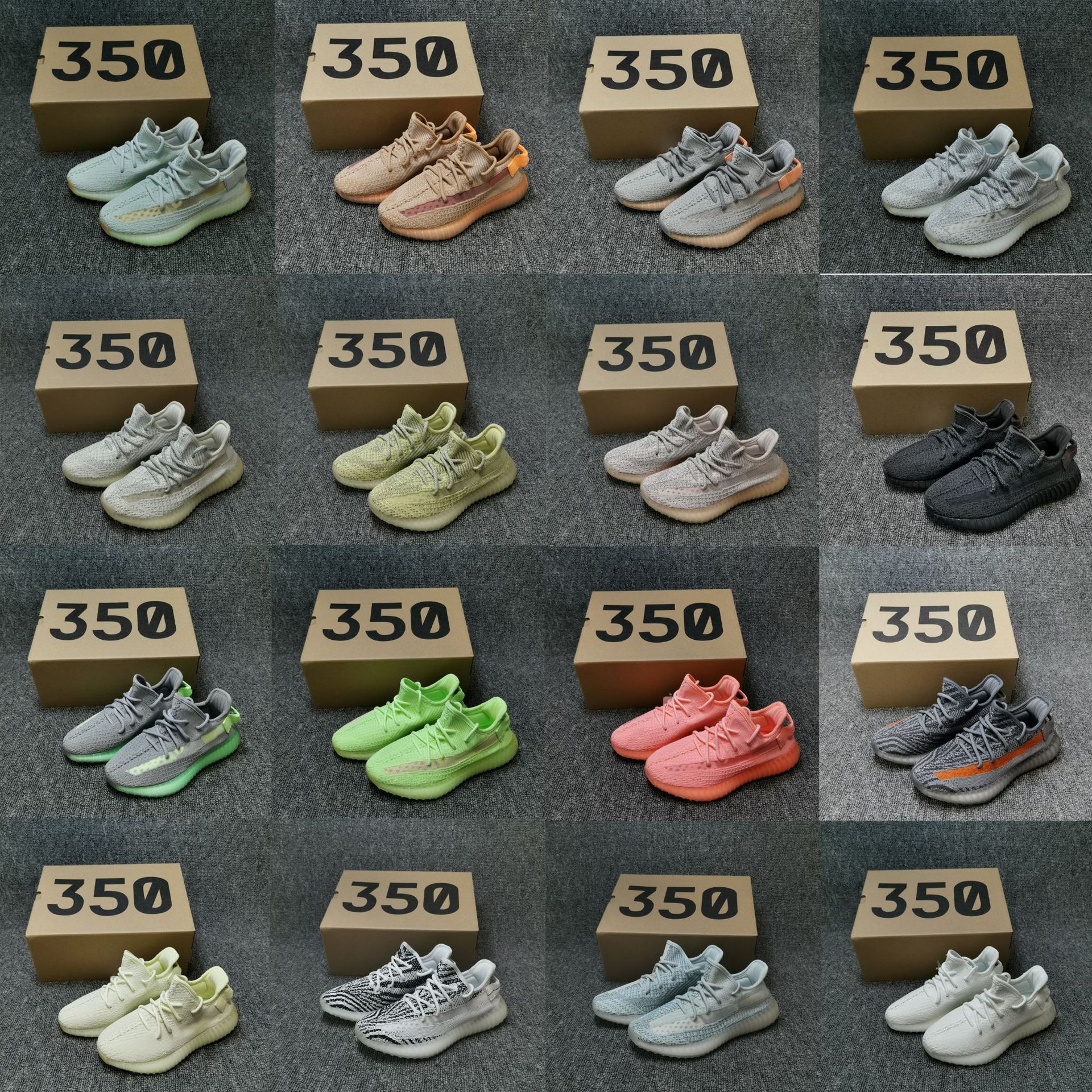 350v2椰子350满天星美洲莆田鞋运动兵马俑侃爷同款椰子鞋男情侣鞋