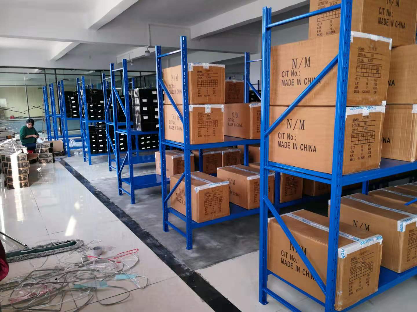 重型加厚仓储仓库可拆卸货架服装鞋材布料面料组装电商多层置物架