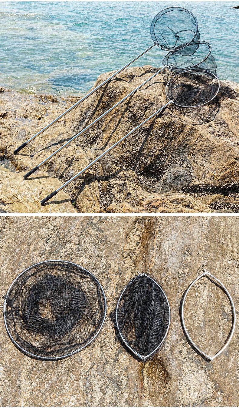 抄网竿套装组合全套鱼网捞鱼网兜伸缩杆操网钓鱼捞网网兜渔具用品