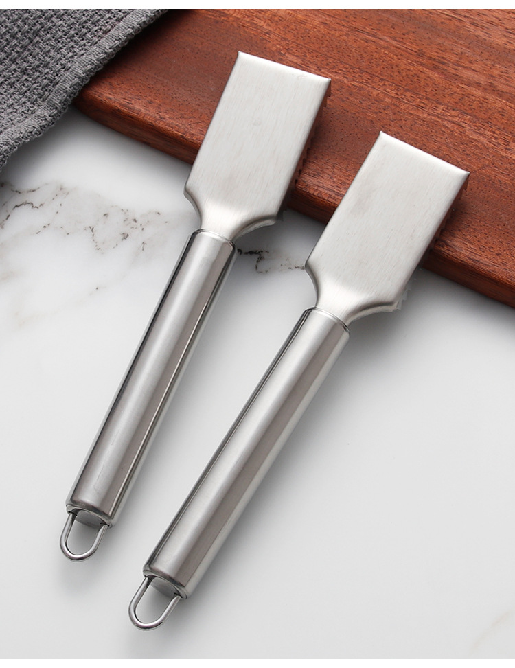 430不锈钢小齿鱼鳞刀 手动刮鱼鳞刨 鱼鳞器厨房除鱼鳞小工具家用