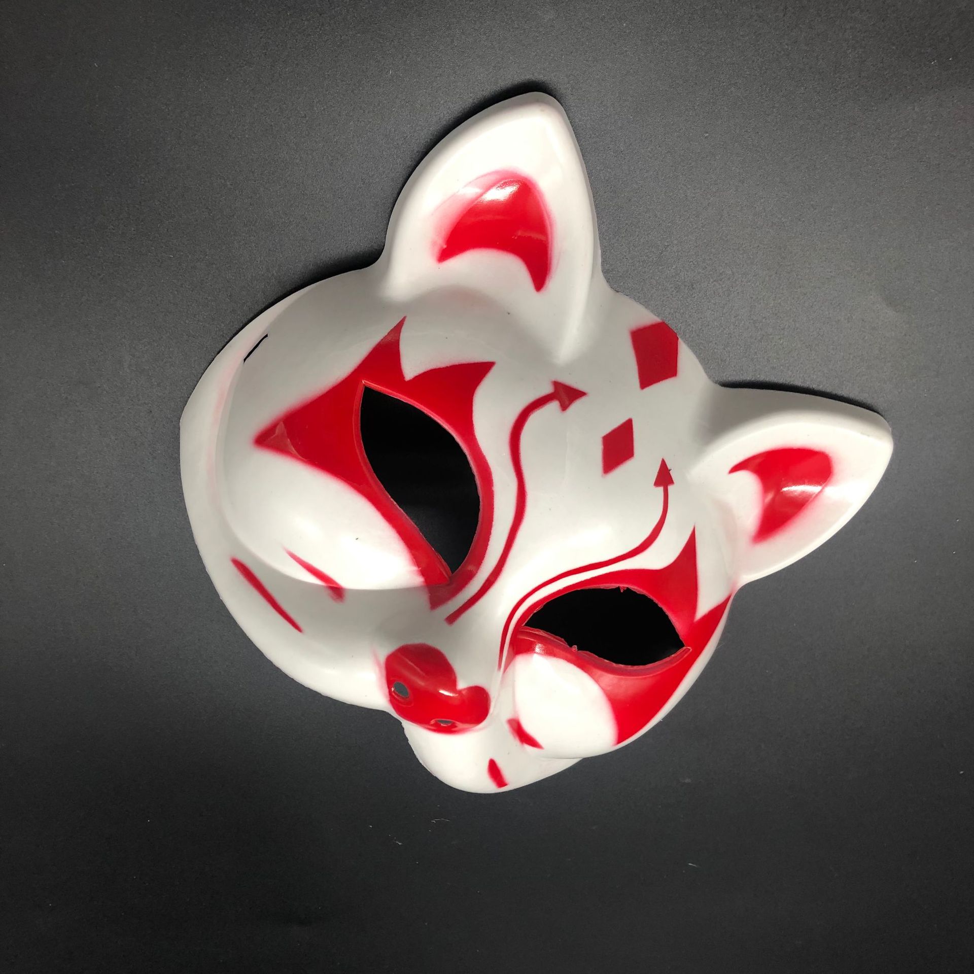 日式和风半脸猫面具 厂家直销日本爆款 卡通动漫cosplay舞会面具