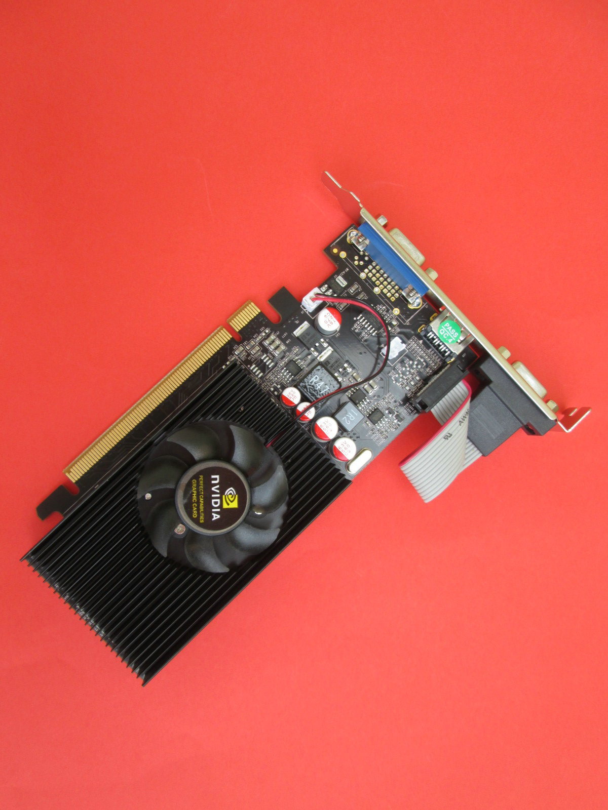 双屏显卡独立gt610 1g pci-e 双vga带hdmi 双屏 多屏 高清输出