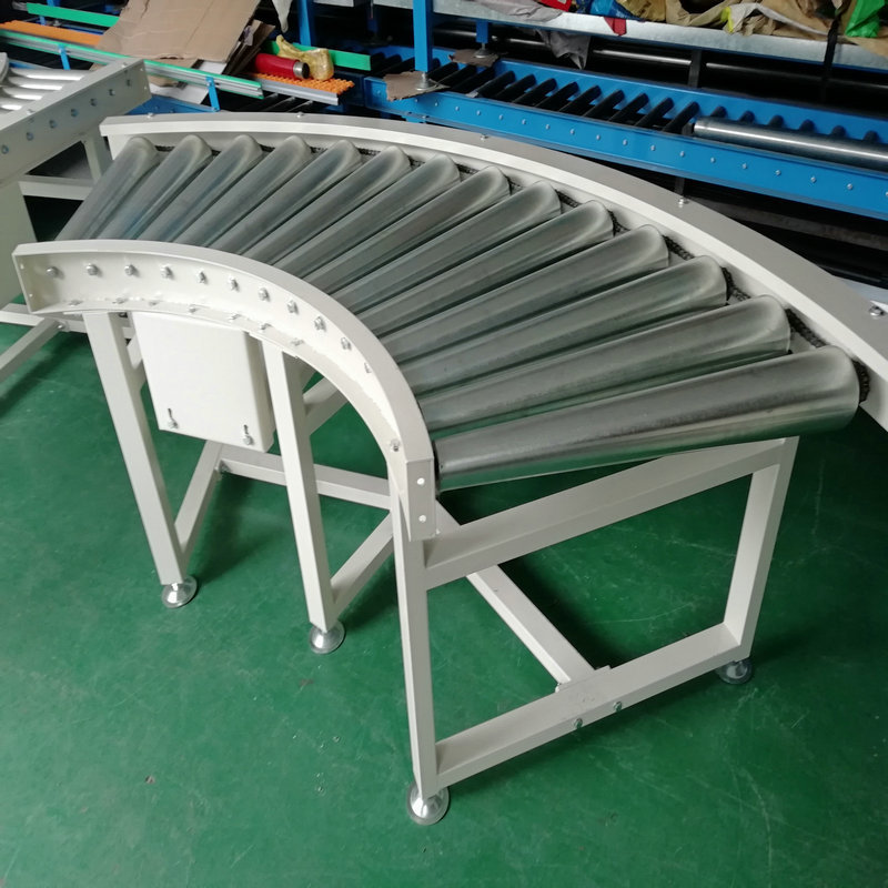 转弯滚道机90度转弯机180度转弯机转弯滚筒输送机