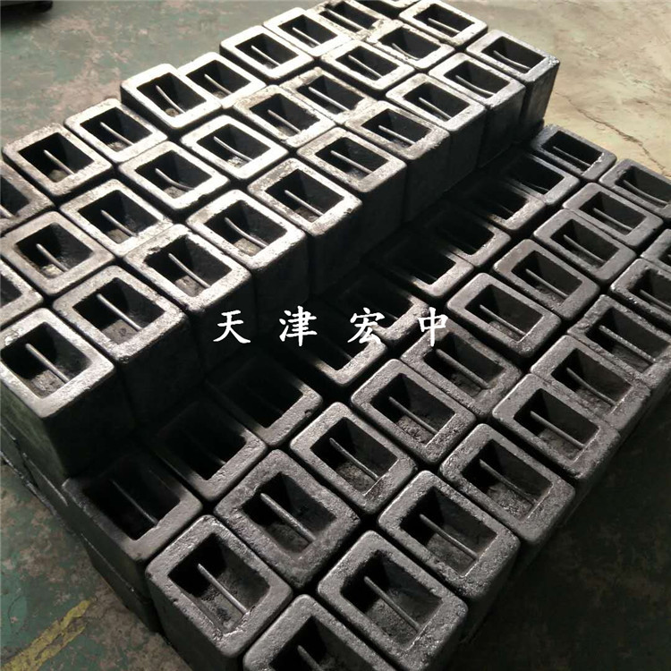 山东15公斤输送皮带铸铁配重块青岛20公斤配重砝码输送机用配重