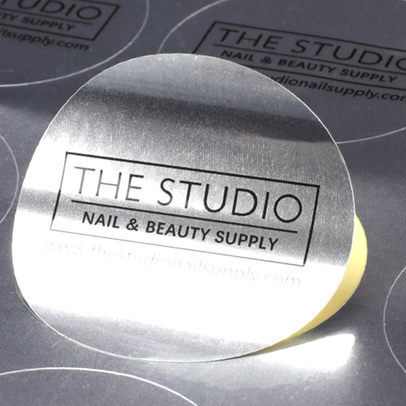 亮银金不干胶标签pvc标签电子产品标签贴机身商标贴注意警示警告