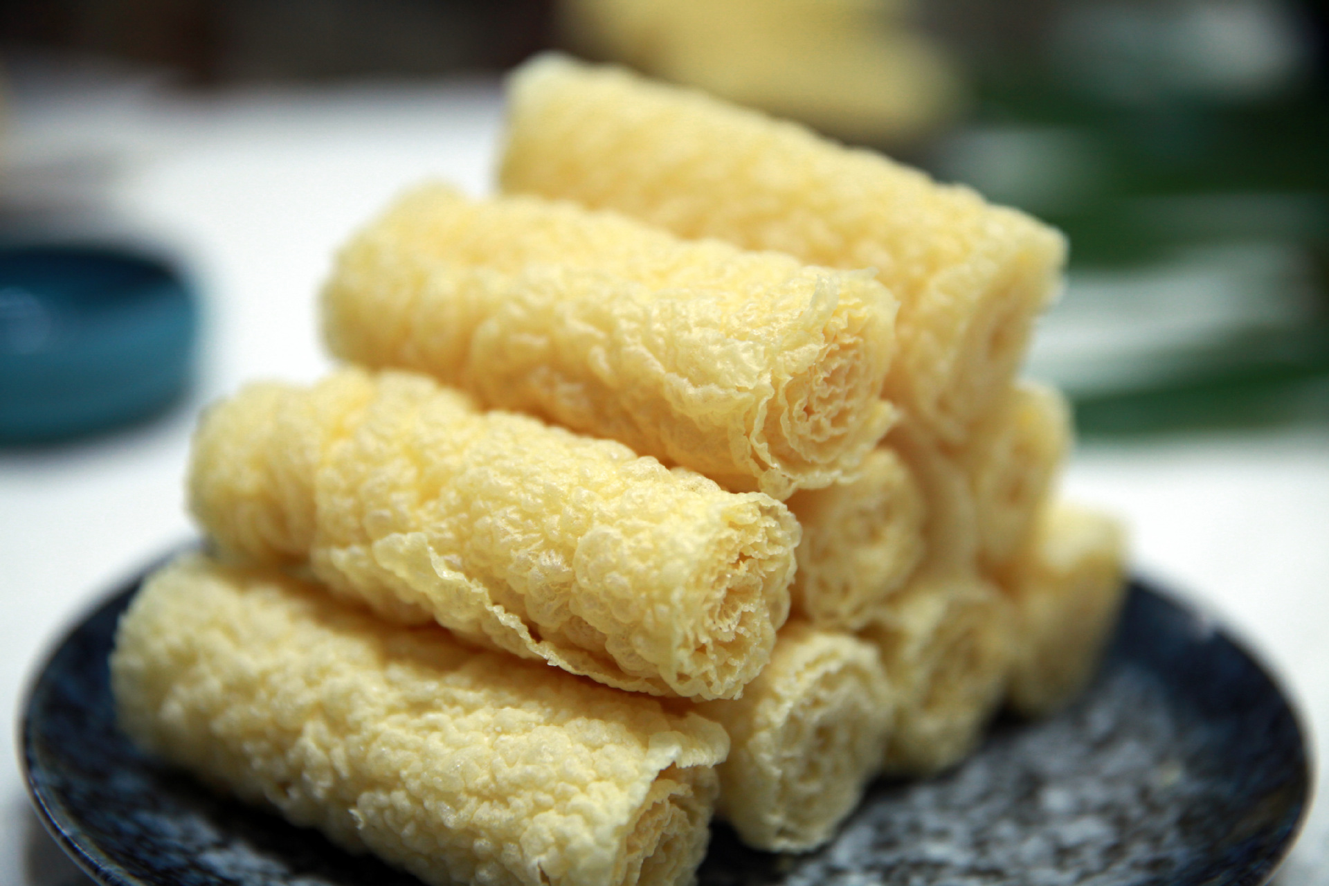 港式响铃卷 油炸豆腐皮卷 涮火锅食材港式黄金卷 腐竹 135g/包
